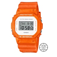 [Watchwagon] CASIO G-Shock DW-5600WS-4 Unisex Digital Sports Watch Orange Resin Band dw-5600