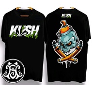 FY KUSH Co. AK-47 (RED) Cotton T-Shirt for men oversize tshirt for man women vintage oversized baju 