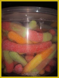 ▤ ✥ ✸ Potchi Gummy Worms (120pcs.)