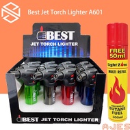 🔥Local Seller🔥 BEST Jet Flame Lighter Refillable Butane Gas | Light Zone Lighters Refill Butane Gas