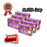 Alada Instant Whitening Soap สบู่อาลาดาแก้สิวผิวขาว 160g. ( 6 ก้อน ) #ของแท้100% #มีบริการCOD