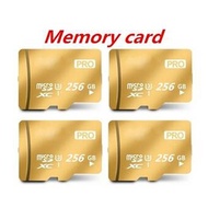 Gold Micro Memory Card 256 GB Micro SD Micro SDHC Card Class 10 TF Memory Card (Size: 256GB， Color: