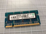 RMN1150MG48D7F-667-LF Ramaxel 1GB PC2-5300 DDR2-667MHz non-ECC Unbuffered CL5 200-Pin SoDimm Dual Ra