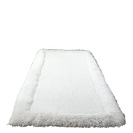 ultrasoft Shag Area Rug Living Room Bedroom Bedside Carpet Non-Slip Easy to Clean Plush Oval Rug for