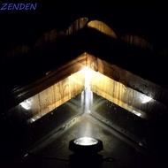 ZENDEN​ Solar Pond Spotlights, Dual Waterproof Auto On/Off LED Solar Underwater Lights, Security Lig