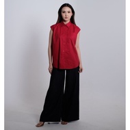 Onzestudio.co | Anora Shirt - Festive Red