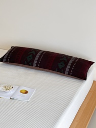 Removable Cotton Jacquard Long Pillow 40x120cm
