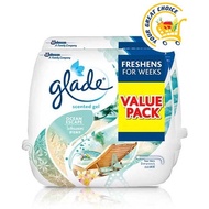 Glade Scented Gel Ocean Escape Pek Berkembar 180g