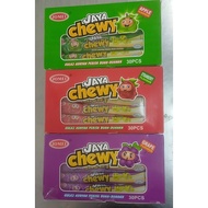 Jomei Jaya Chewy Gula Kunyan Apple / Strawberry / Grape 30pcs (HALAL)