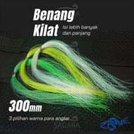 Lightning Thread | Emerald Pearl Feather | For Assist Sabiki KotrekHOOK Assist Hook