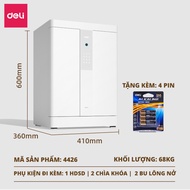 Két Sắt Mẫu Mới Deli 2025 Két Sắt Vân Tay Thông Minh Thiết Kế Không Tay Cầm Đẹp Mắt Sang Trọng Kích