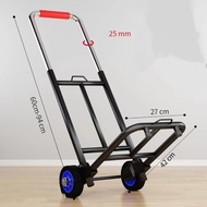 trolley hand trolley shopping trolley rubber wheel 50kg load