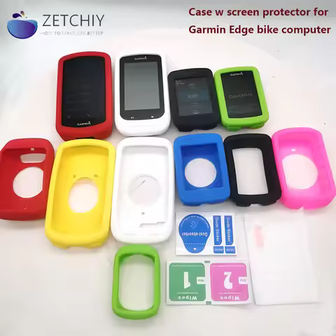 10 30pcs General Case cover w Tempered Screen Protector for garmin edge 130 520 530 540 820 830 840 