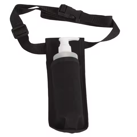 Adjustable Massage Bottle Bags Massage Oil Portable Waist Belt Storage Bags Single/Double Holder Oxf