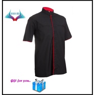 Baju Korporat F1 Uniform OREN SPORT Men/Women - F118 Black