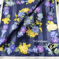 Yves Saint Laurent Yves Saint Laurent 復古真絲圍巾 23 x 22.5 英寸