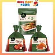 CJ Bibigo Korean Kimchi Premium Quality Green Onion Kimchi, Aged Kimchi, Original Kimchi (Winter Season Only)