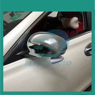 Toyota Wish AE20  2009 - 2025 Side Mirror Chrome Cover Side Rearview Mirror Wing Cover Trim Berjaya 
