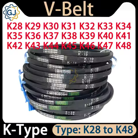 K Type Belt V-Belt K28 K29 K30 K31 K32 K33 K34 K35 K36 K37 K38 K39 K40 K41 K42 K43 K44 K45 K46 K47 K