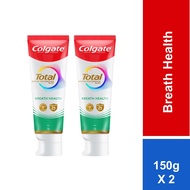 Colgate Total Pro Breath Health Toothpaste 150g x 2