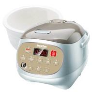 IMARFLEX 伊瑪牌 IRC-FD20 白瓷快思邏輯西施煲 0.8L 5大煮食功能: 煲仔飯, 嬰兒粥, 煲湯, 煮粥, 煮飯