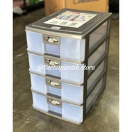 Lionstar A4 container Pressa Drawer (4 Tiers) lion star Drawer/ Plastic Drawer/