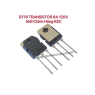 D718 Transistor 8A 120V New Genuine KEC
