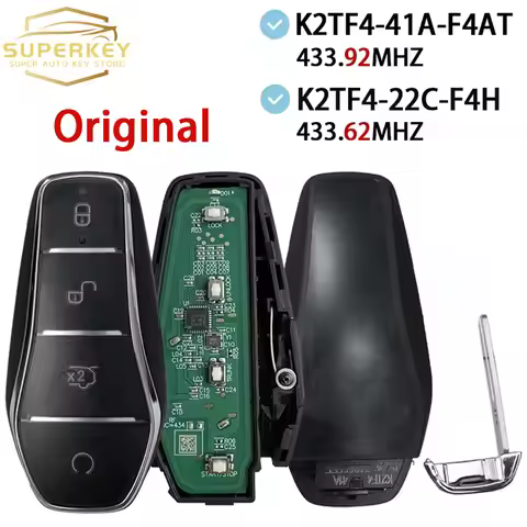 SUPERKEY OEM Smart Remote Car Key ID46 Chip For BYD Qin PLUS Yuan PLUS SONG DM-i Qin PLUS EV Dolphin