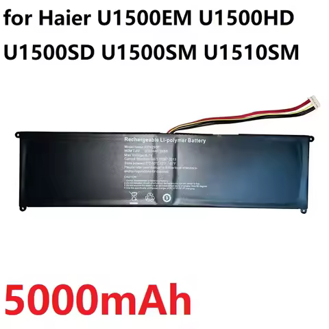 5000mAh ZL-4270135-2S Laptop Battery for Haier U1500EM U1500HD U1500SD U1500SM U1510SM
