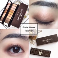 อายแชโดว์ Etude พาเลตโทนน้ำตาล 10 เฉดสี  Etude House : Play Color Eyes # in the Cafe ปริมาณ 1 g.*10