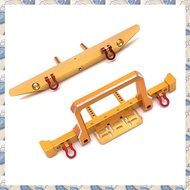 Metal Front Rear Bumper for 1/10 RC Crawler Car MN999 MN222 TRX4 SCX10 90046 90047 RC Car Upgrade Pa