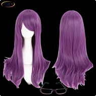 [Unon] คอสเพลย์ Rize Kamishiro Pruik Tokyo Ghoul คอสเพลย์ Lang Golvend Paars Gemengd Hittebestendig 