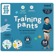 Hello Bello Training Pants Diapers Bedtime Stories & Space Travelers 2T-3T 18-34 lbs 8-15 kg 84s