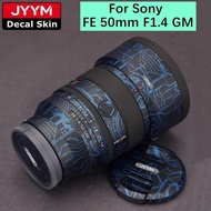 For Sony FE 50mm F1.4 GM Decal Skin Vinyl Wrap Film Camera Lens Body Protective Sticker Protector Co