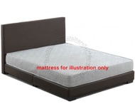 (FurnitureSG) Single/Super/Queen/King Size Bedframe and 6 inches Foam Mattress