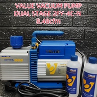 [VALUE 2FY-4C-N] DUAL STAGE ORIGINAL VACUUM PUMP 8.48cfm 1/4hp AIR-CONDITIONER REFRIGERANT PAM VAKUM