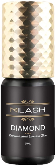 M|LASH Premium Strong Eyelash Extension Adhesive (Glue) Diamond 6-7 Weeks Retention 1-2 Seconds Dry 