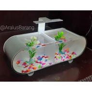 Aquarium Mini Plus Skat / Aquarium / Aquarium Mini / Aquarium Cupang /