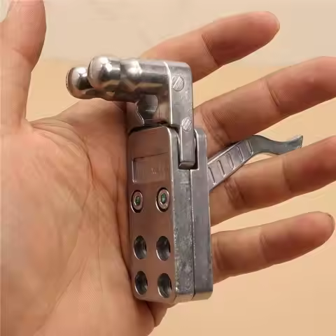 Aluminum Alloy Slingshot Trigger Device DIY Slingshot Parts Trigger Slingshot Disperser Rubber Band