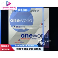 NG Models 72047 1: 400 AA American Airlines B777-200ER N796AN Finished Metal