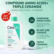 Hydrating Facial Cleanser With Amino Acid & Hyaluronic Acid, Gentle Cleansing Gel For Sensitive Skin