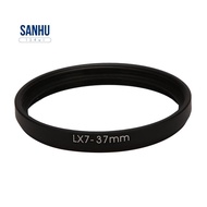 37Mm Lens Filter Adapter Ring For Panasonic Lumix Dmc Lx7 Dmw-Fa1 Black Atlx7Bk
