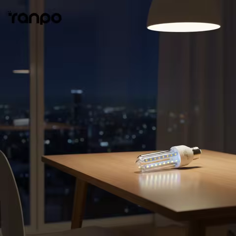Energy Saving E27 LED Corn Light Bulbs 3W 5W 7W 9W 12W U Tube Fluorescent Neon Flood Lights 220V 110