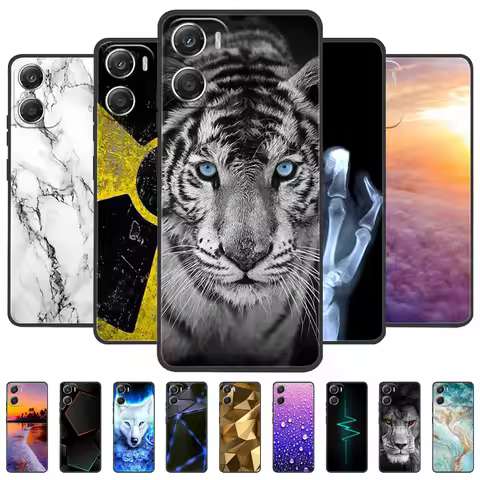 For Motorola G06 G06Power Case XT2535-1 New Luxury Cool Lion Soft TPU Silicone Phone Cover For Moto 