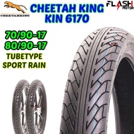 CHEETAHKING KIN 6170 17 Tube Type Cutting CORSA Sport Rain Tyre Tire Tires Roda Tubetype 70/90-17 80