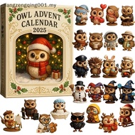 F1MY Owl Advent Calendar 2025 – 24 Days Christmas Countdown Calendar With Mini Owl Figurines, Whimsi