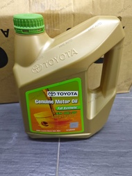 *Original Toyota Engine Oil 0W20 Fully Synthetic/ Minyak Hitam Fsn0W20 (4Liter)