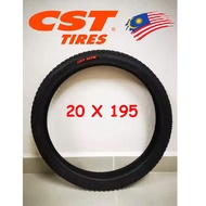 CST TYRE 20" X 195 INCH MTB TAYAR CST HIGH QUALITY