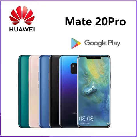 Huawei-Mate 20 Pro,Smartphone 6.39 inch 8+256GB ROM 4G 40MP 4200mAh Mobile phones Android Google Pla