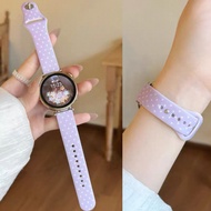 Wave Point Silicone Strap Suitable for Amazfit Bip6/Bip5 Unit White Wave Point Element Strap Suitabl